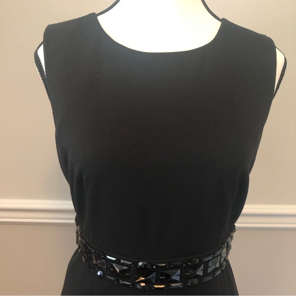 Calvin Klein Black Knit Cocktail Dress - Picture 2 of 9